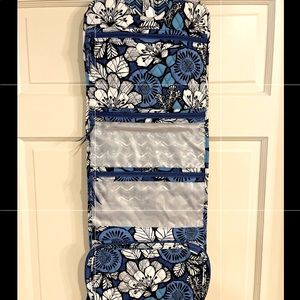 Vera Bradley Blue Bayou Hanging Toiletry Bag